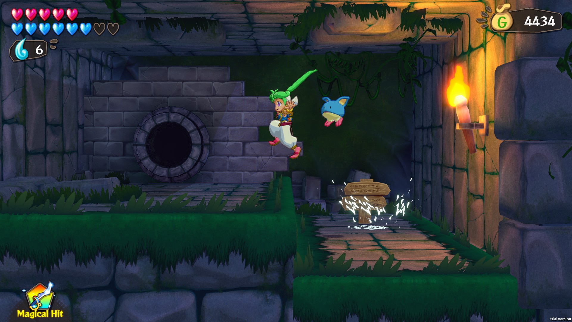 wonder asha Wonder Boy: Asha in Monster World Recensione PS4 Pro